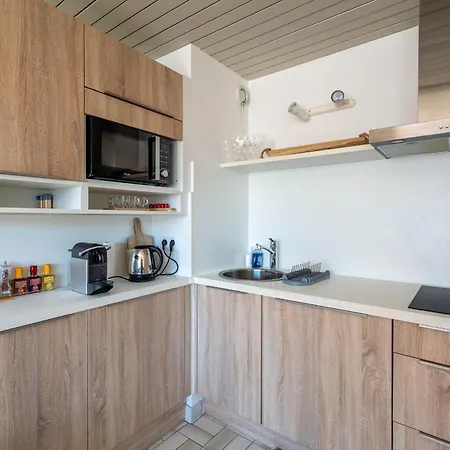 Grand Renove, Balcon, Centre-ville Arcachon, A 50m De La Plage, Equipe - Fr-1-319-516 Apartamento